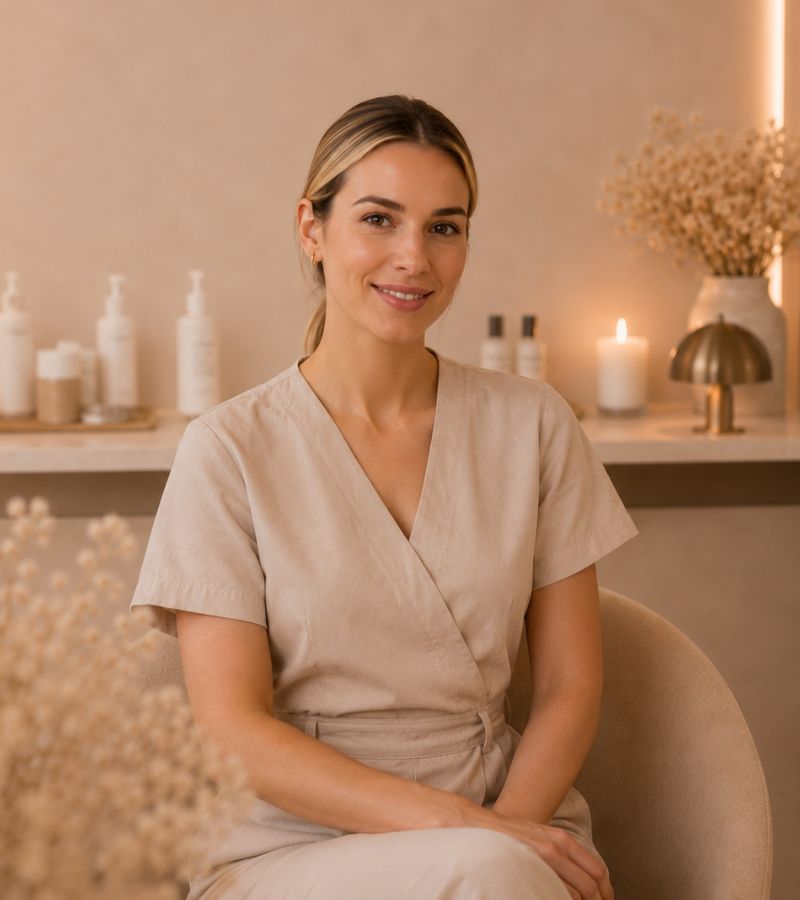Laura, nail artist especialista en uñas de gel y acrigel